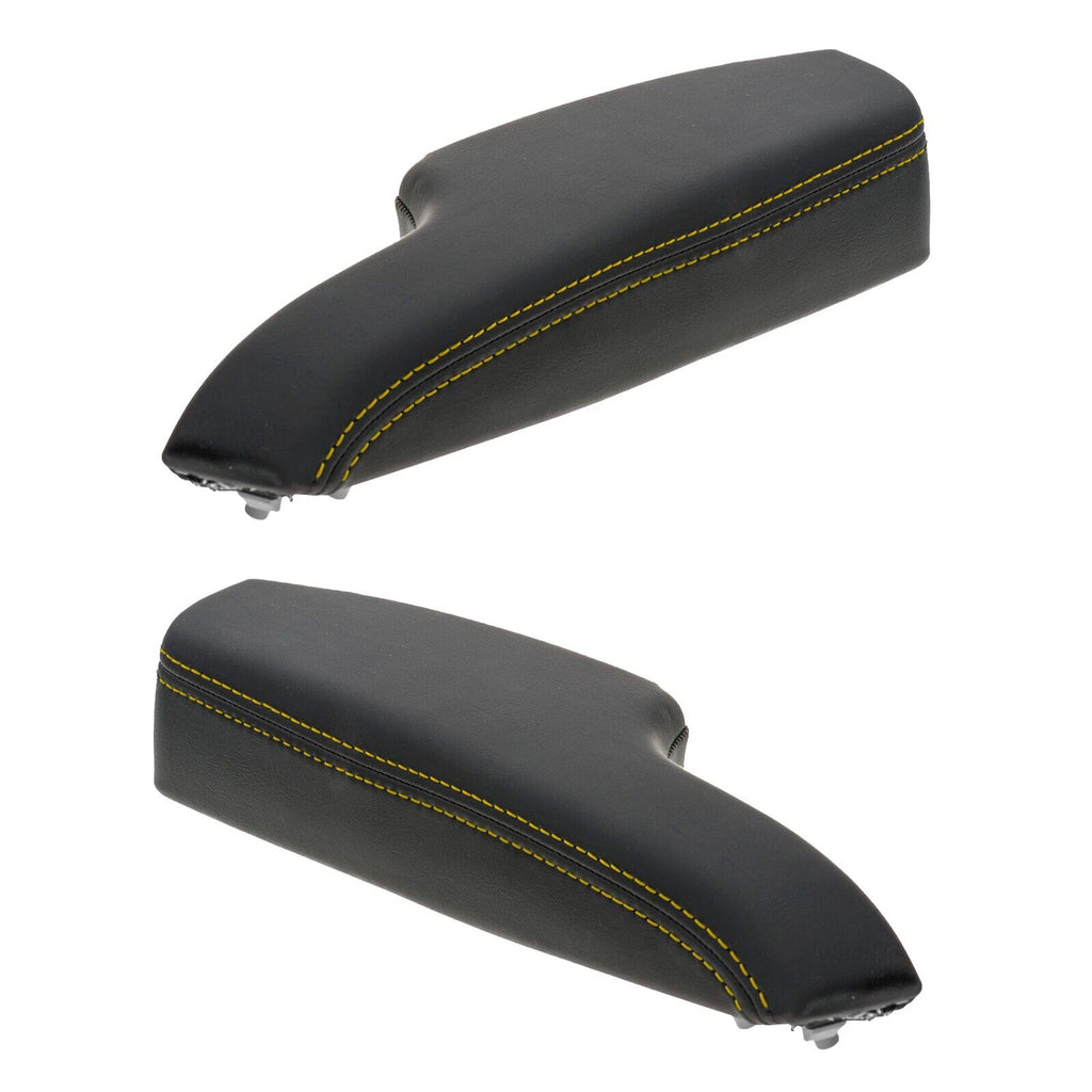 Armrest Door Panel for Chrysler 300 (2011–2020) PVC Leather Yellow Stitch