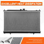 Aluminum Core Radiator for Mitsubishi Lancer 2005–2006 2.4L AT DPI-2970