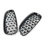 Upper Bumper Mesh Grille Pair for BMW Z4 (2009-2016)
