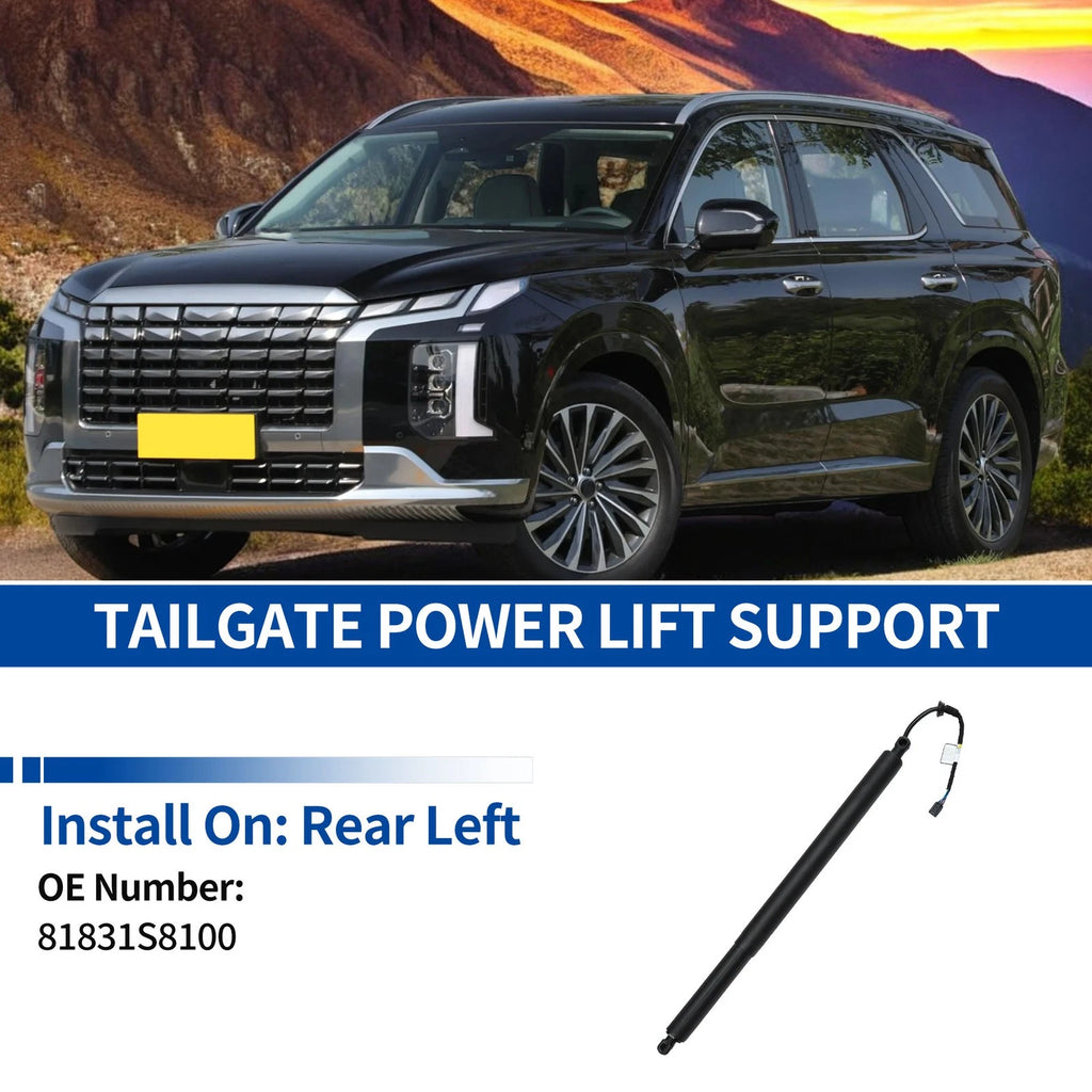 Rear LH Tailgate Power Lift Support for Hyundai Palisade (2020–2024) No. 81831S8100