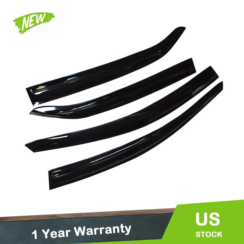 Smoke Window Visor Rain Guards for Toyota Corolla Sedan (2014–2018)
