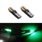 2X Green 24-SMD LED Parking Lights for Toyota Corolla (2013–2016)