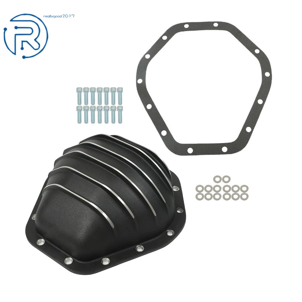 10.5in Rear Aluminum Differential Cover with Gasket & 14 Bolts for Chevrolet GMC