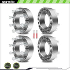 4X 2 Inch Wheel Spacers 8x170 for Ford F250 F350 Super Duty (1999–2002) 14x2 Studs