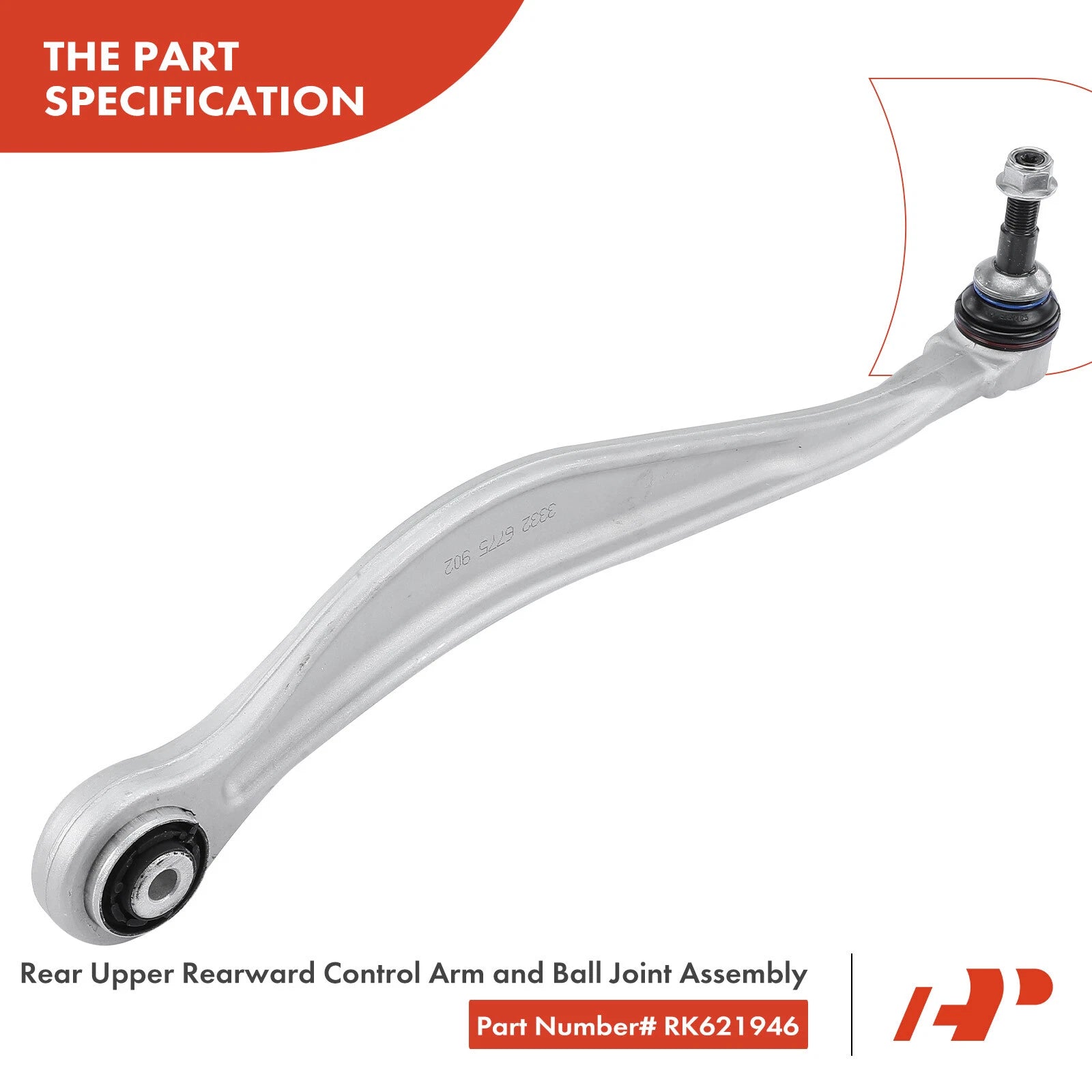 Set of 4 Rear Control Arms & Ball Joints for BMW F10 528i 535d 535i 550i (2011–2016)