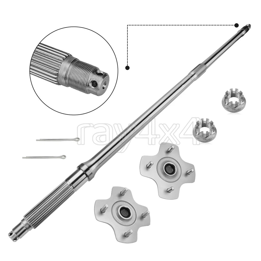 Rear Wheel Axle & Hubs for Honda TRX500 FA Foreman Rubicon (2012–2014)