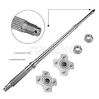 Rear Wheel Axle & Hubs for Honda TRX500 FA Foreman Rubicon (2012–2014)