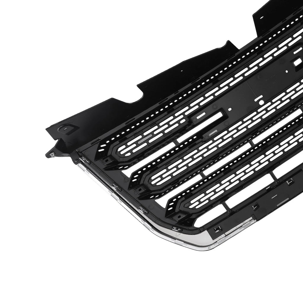 Front Upper Bumper Grille for GMC Terrain SLE SL (2016-2017) Black