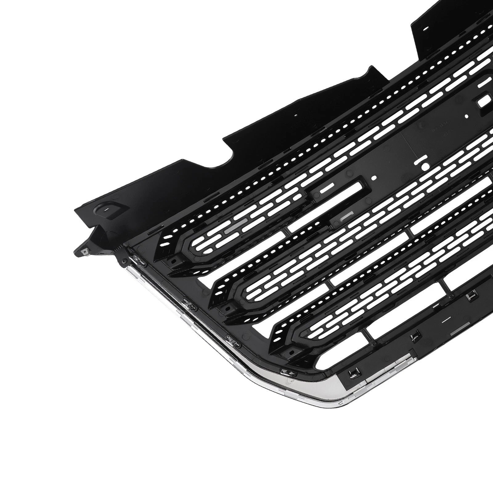 Front Upper Bumper Grille for GMC Terrain SLE SL (2016-2017) Black