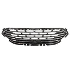 Front Upper Grille Assembly for Ford Escape (2020–2022) Black & Chrome Trim