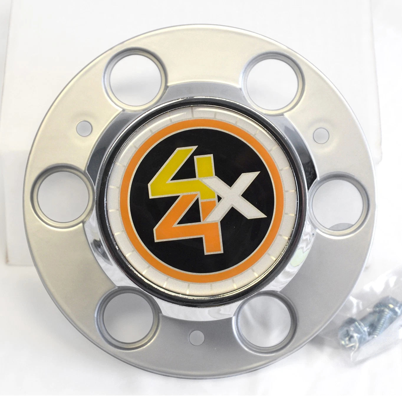 Closed Chrome Center Caps for 1974-1991 Chevy Blazer (QTY: Four)