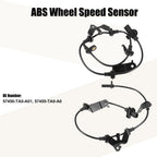 2X ABS Wheel Speed Sensor for Honda Accord (57455-TA0-A01)