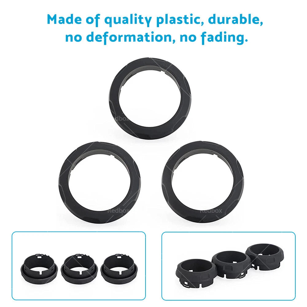 3X AC Switch Knob Trim for Land Rover Discovery 4, Range Rover Sport