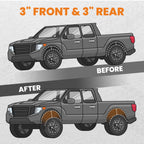3" Body Lift Kit Brackets for Chevy Silverado GMC Sierra 1500 (2003-2005)