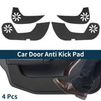 Leather Car Door Anti Kick Pad Sticker for Lexus NX (2020–2023)