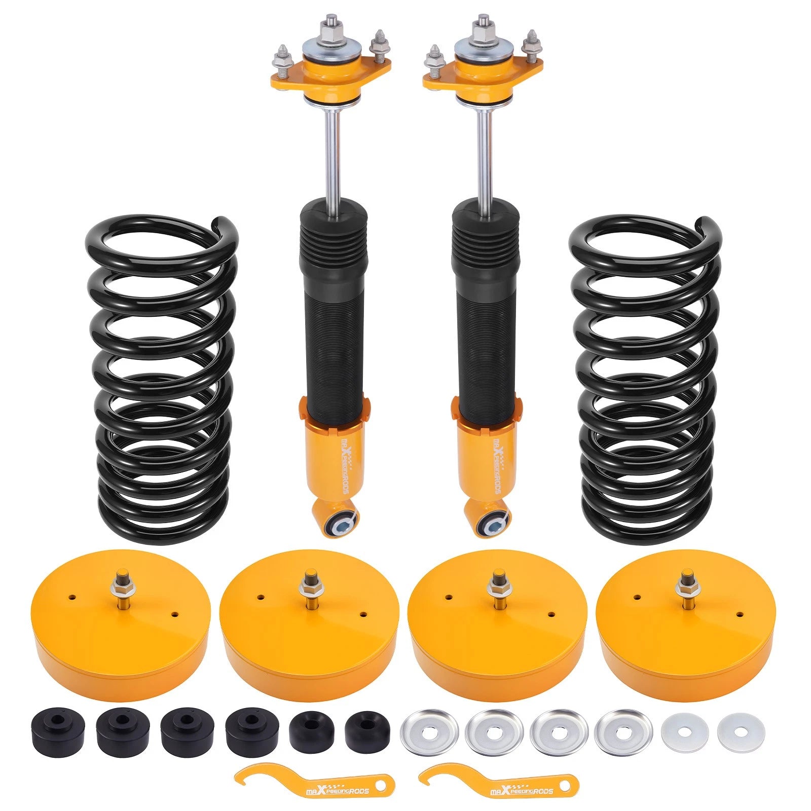 Rear Air to Shocks & Springs Conversion Kit for Lincoln Mark VIII (1993–1998)