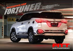 Rear Bumper Step Guard Chrome for Toyota Fortuner AN160 SW4 (2015-2020)