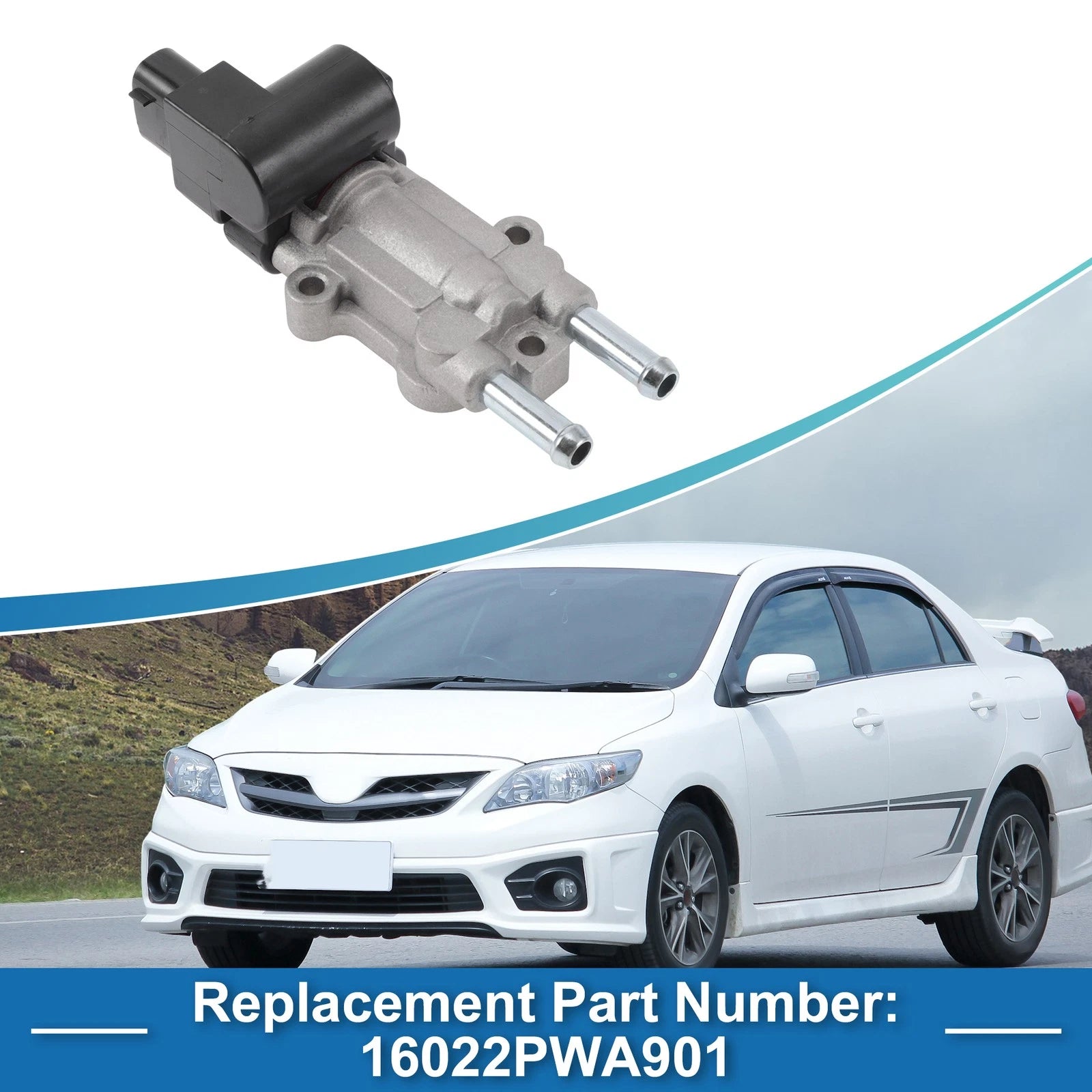Idle Air Control Valve for Toyota Corolla (2002–2006) No. 16022PWA901