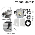 Fuel Line Air Filter Carburetor Kit for Chainsaw 009 010 011 012