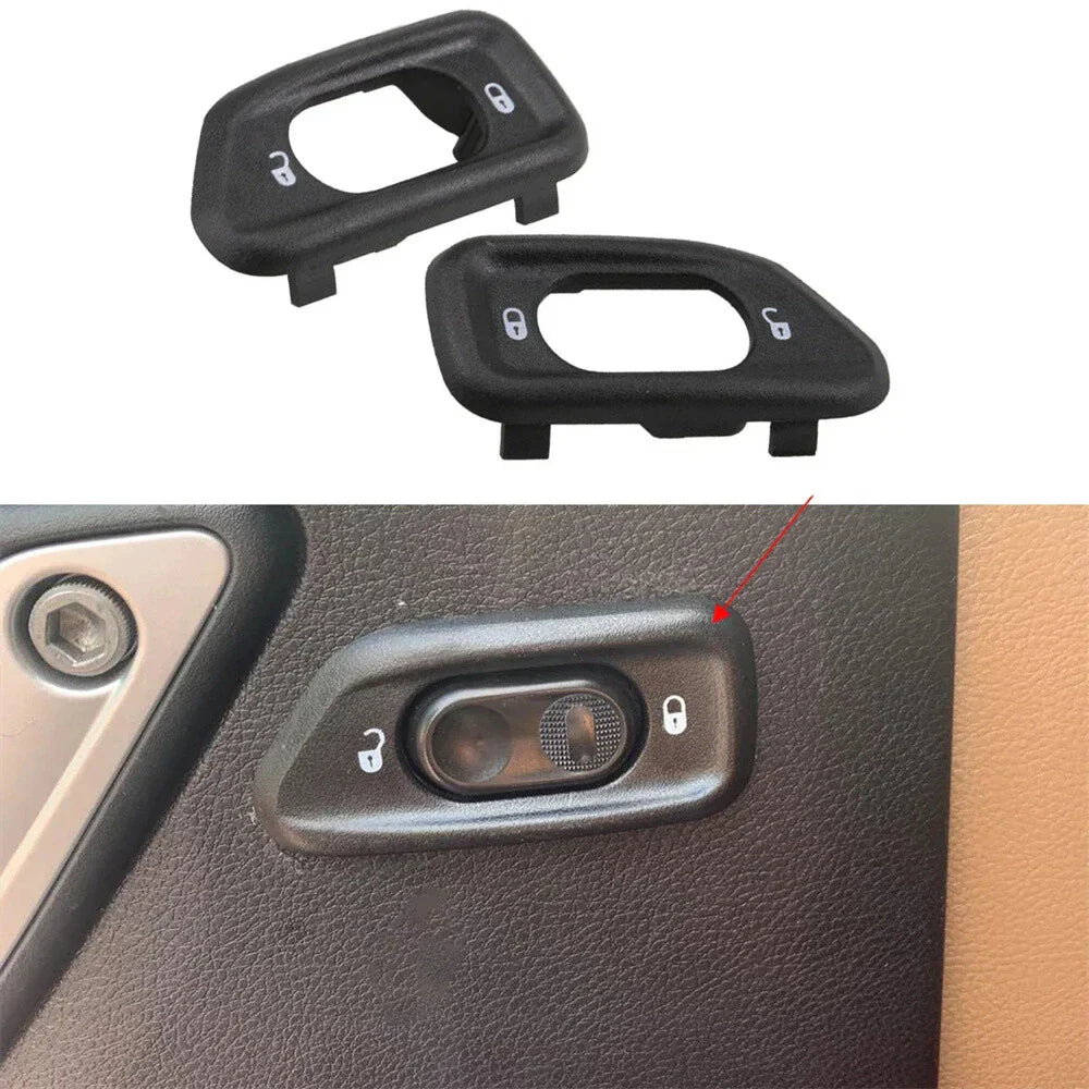 Front Door Lock Switch Bezels for Jeep Wrangler (2011-2018)