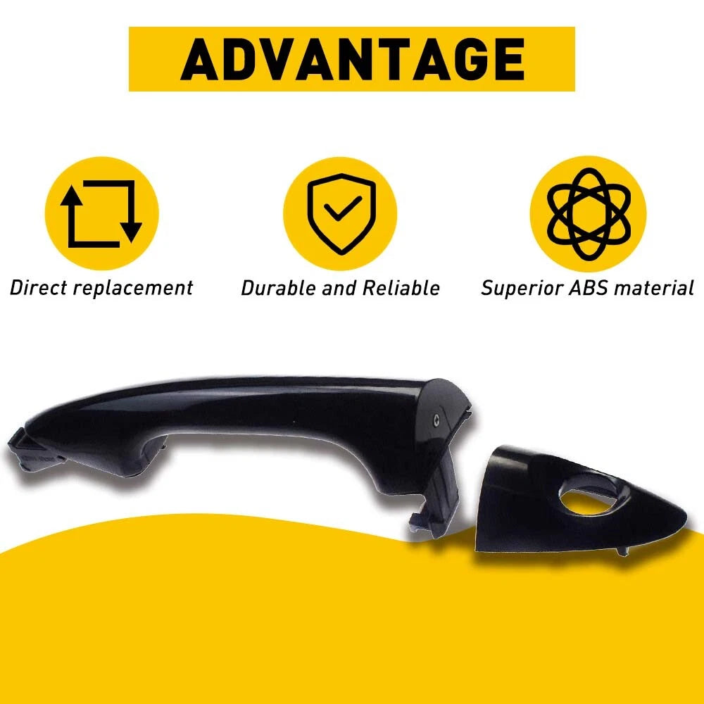 Front Left Exterior Door Handle for Hyundai Accent (2012â2016)