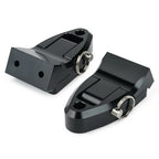Pair Seat Hinge for Kawasaki SC Super Chicken (11047-3733-8C) Black