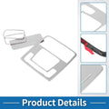Front Row Rear Light Trim Bezel for Honda Stepwgn (2023) Silver Tone