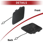 Rear Car Bumper Tow Hook Cover for BMW 428i (2014–2016) No. 51127363264 Grey
