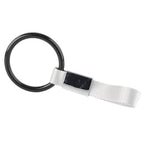 Round Tsurikawa Ring Handle Strap Charm for Subway Train Bus - Black