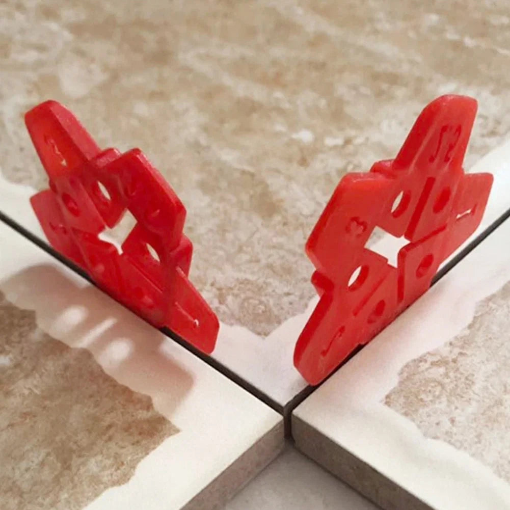 50pcs Tile Leveling Spacers Clips Plastic 1mm 1.5mm 2mm 2.5mm 3mm