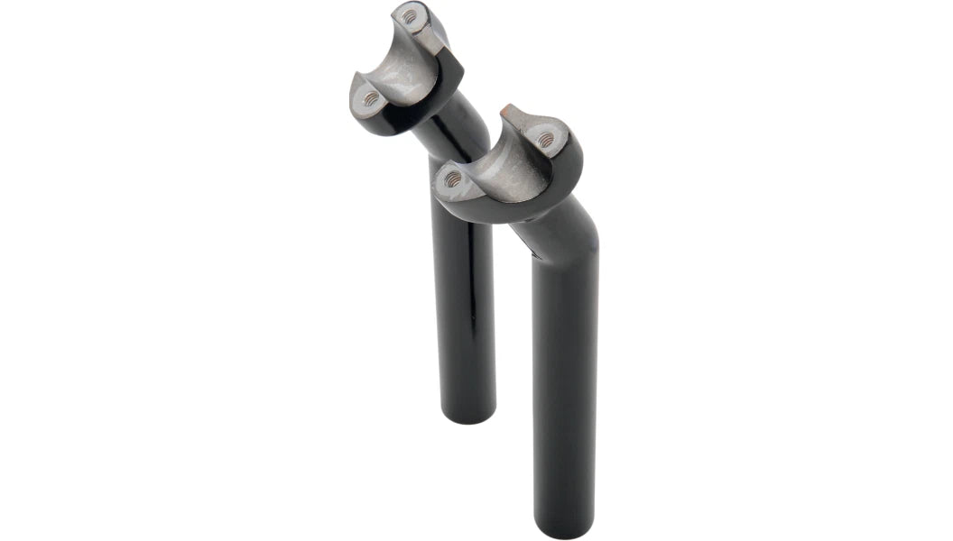 8.5" Black Pullback Handlebar Risers for Harley Davidson