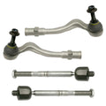 Set of 4 Inner & Outer Steering Tie Rod Ends for Audi A4 A5 Q5 S4 S5 (2008–2020)