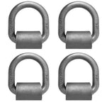 Set of 4 D Ring Towing Loops 1/2 Inch for Trucks