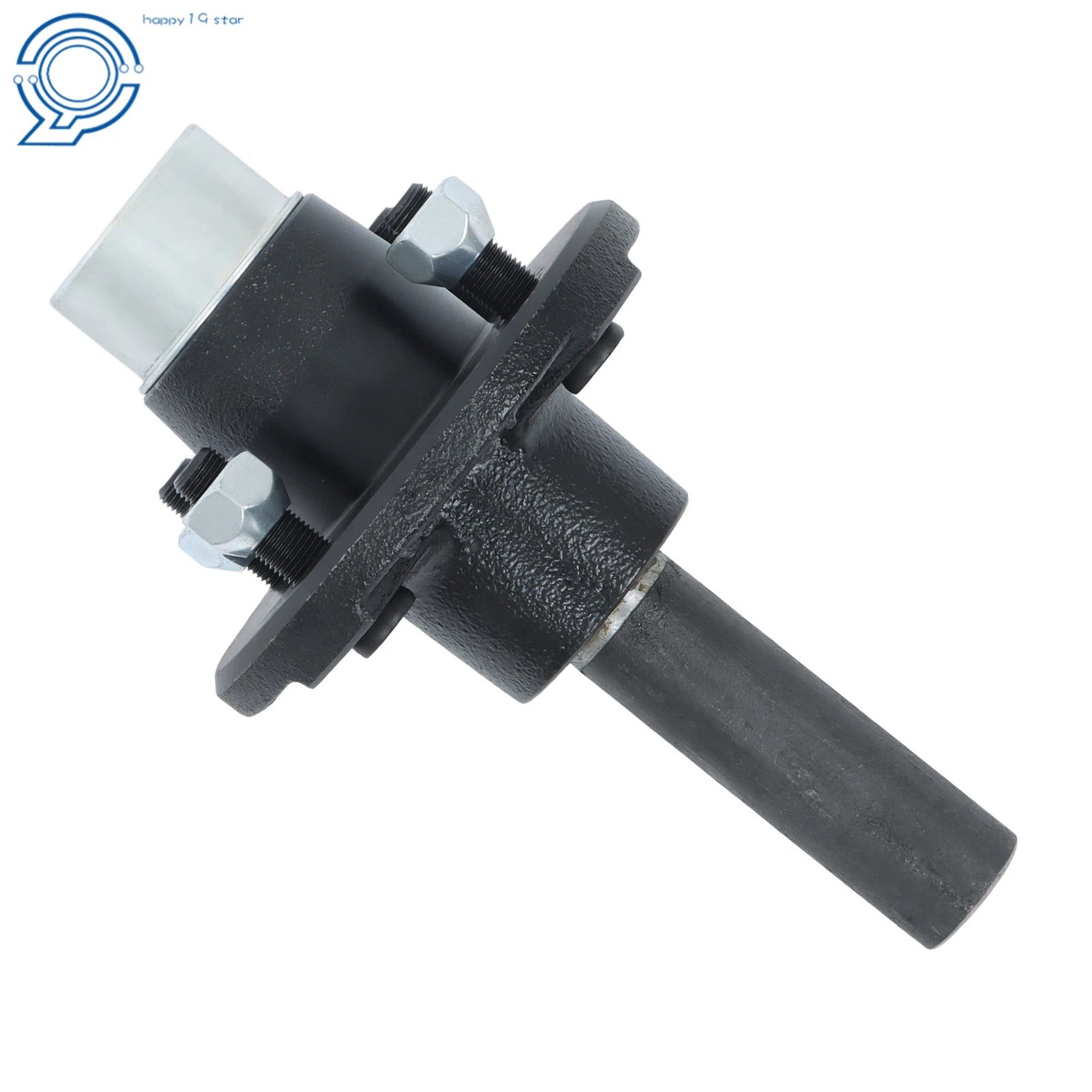 8-Pack Trailer Axle Kit for 4 on 4" Bolt Idler (1" Hub, Round Spindle)