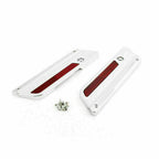 Set of 2 Saddlebag Latch Plates for Touring Models (1993–2013) CHR T9