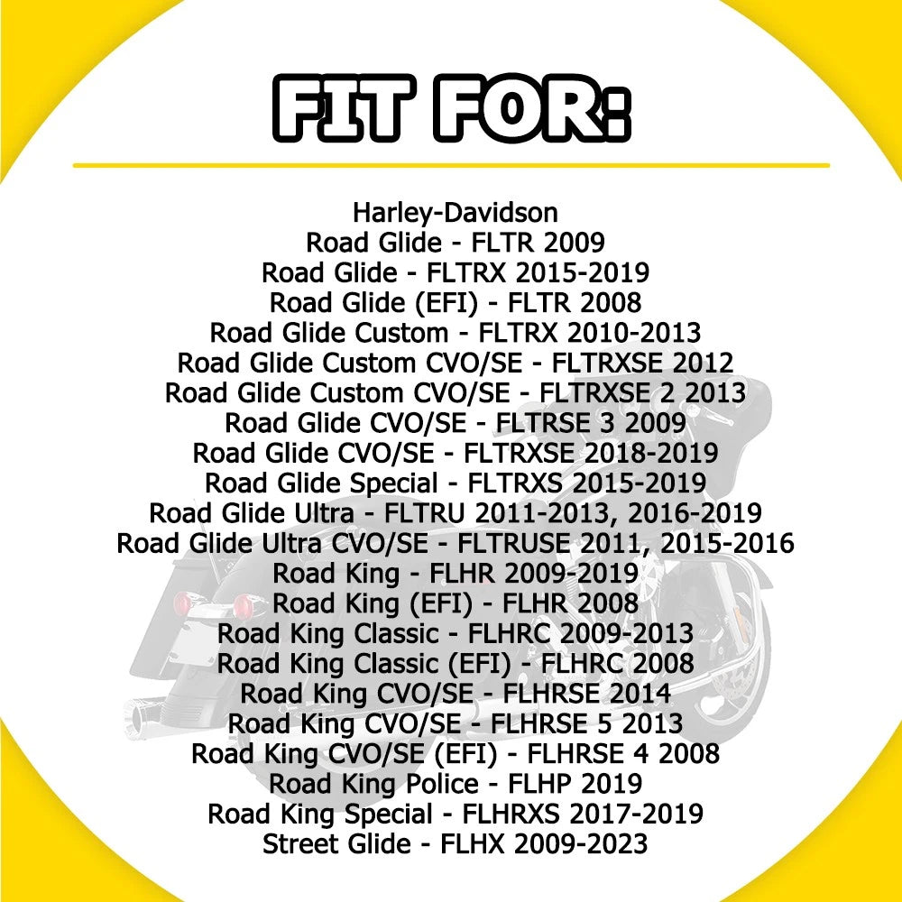 25mm Wheel Bearings 9276 Y for Harley-Davidson Road Glide Custom FLTRX (2010–2013)