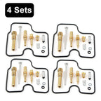 4 x Carburetor Repair Kits for Honda CBR250RR MC22, CB250 JADE (1990-1999)