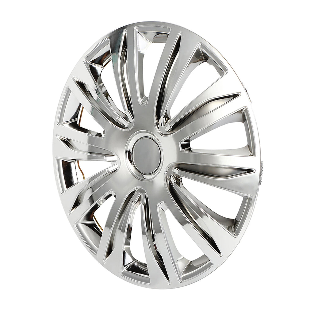 Set of 4 Chrome Wheel Covers for R17 Tire & Rim