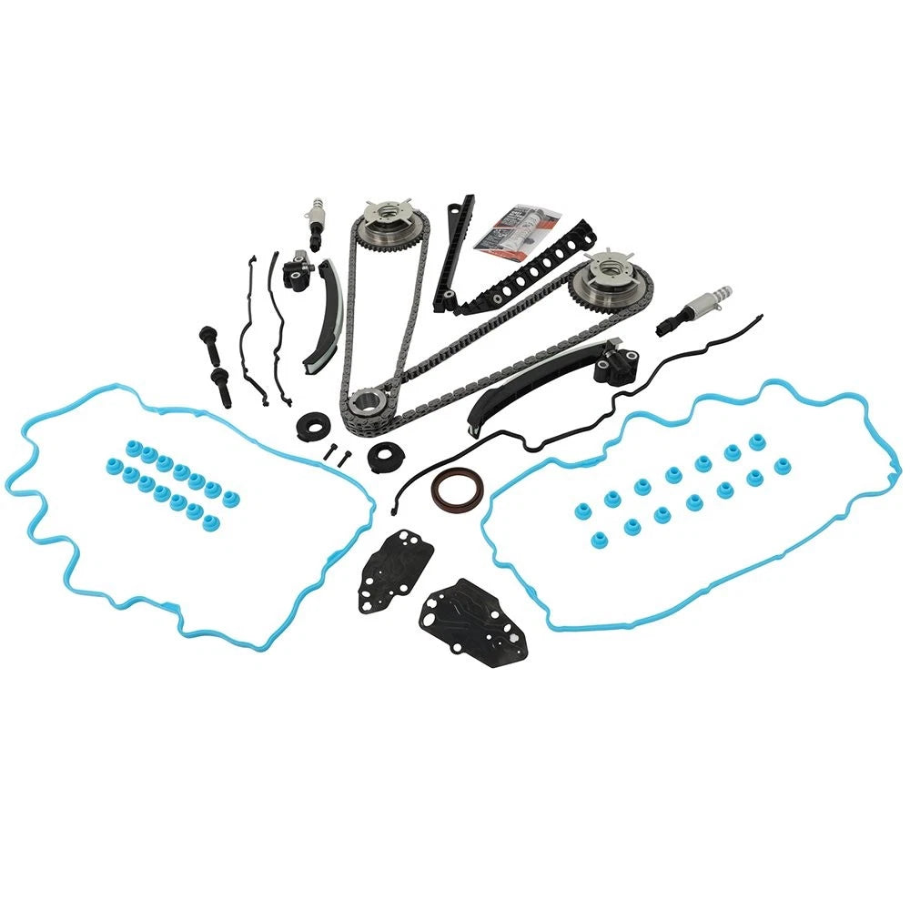 Timing Chain Kit with Cam Phasers & VVT Valves for Ford F150 5.4L Triton (2004–2008)