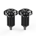 7/8" Motorcycle Dirt Bike Handlebar Grip End Cap Plug Slider - Black