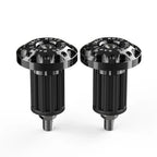7/8" Motorcycle Dirt Bike Handlebar Grip End Cap Plug Slider - Black
