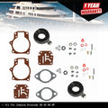2X Carburetor Rebuild Kit with Float for Johnson Evinrude 50-60 HP
