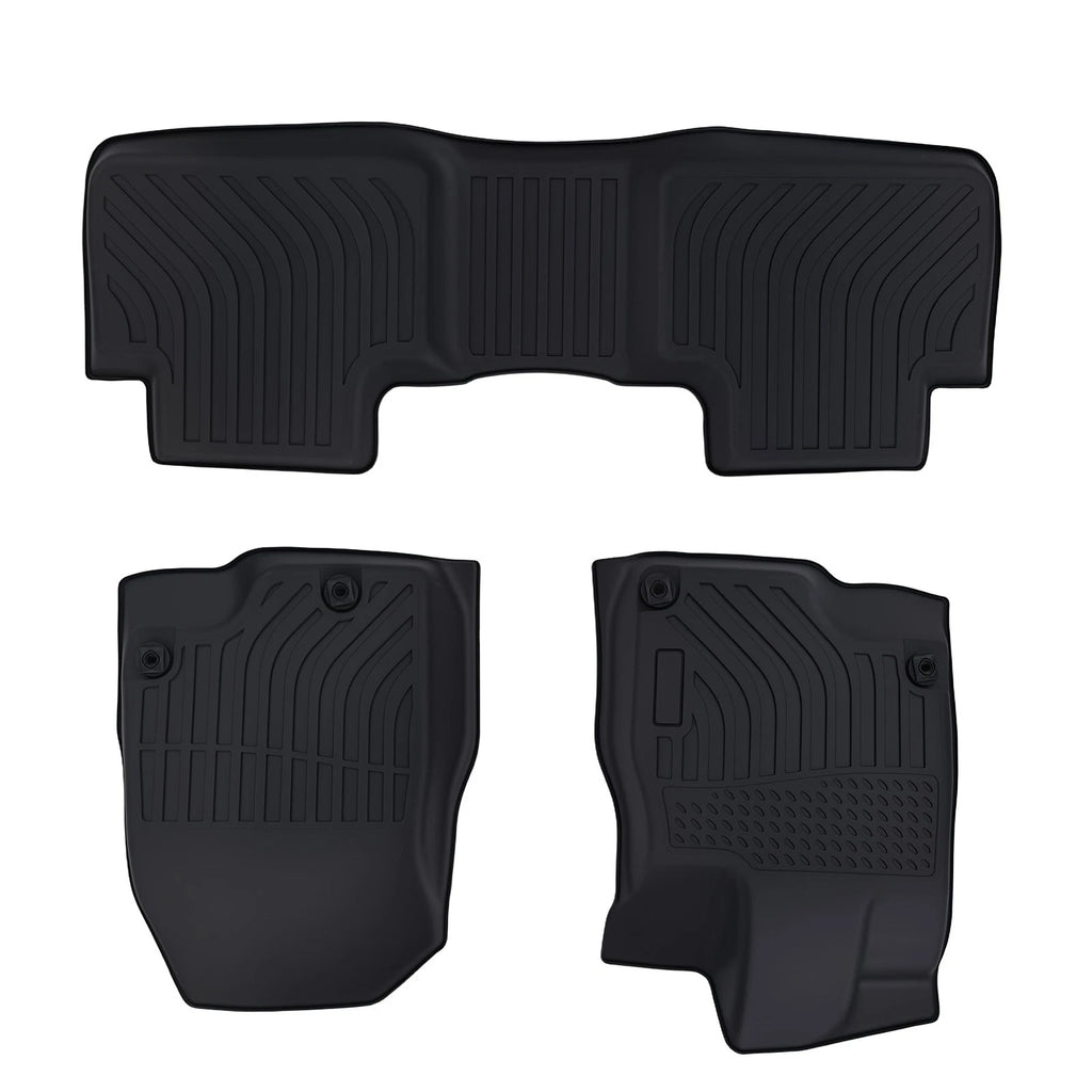 Set of 4 All-Weather Black Floor Mats for Acura RDX (2019–2025)
