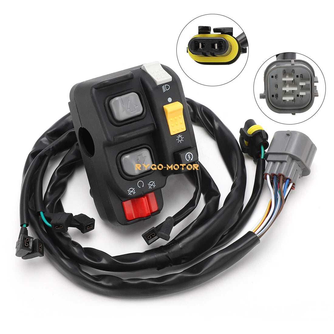 Handlebar Switch Start Stop Headlight for Honda Foreman 500 TRX500 (2008–2011)