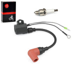 Outboard Ignition Coil with Spark Plug for Yamaha 2-Stroke 55-90 HP (1990–2023)