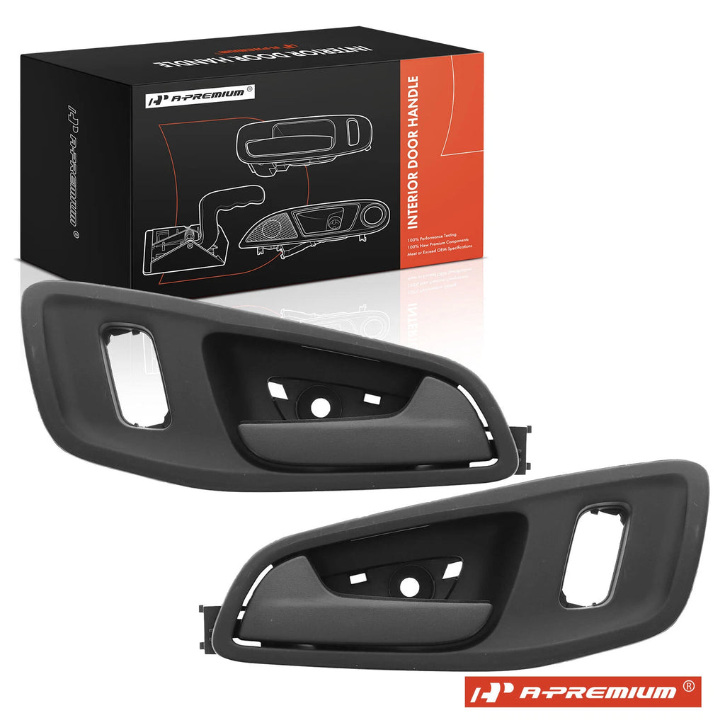 2X Front Interior Door Handle for Ford Escape (2013–2019) C-Max (2013–2018)