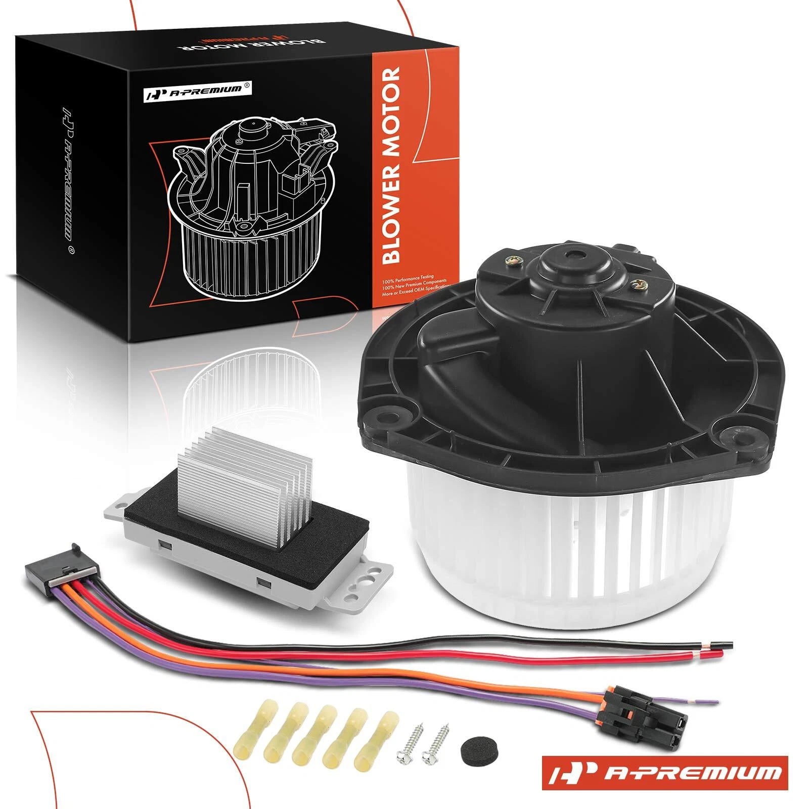 A/C Heater Blower Motor & Resistor Kit for Chevy Impala Pontiac Buick (2000–2016)