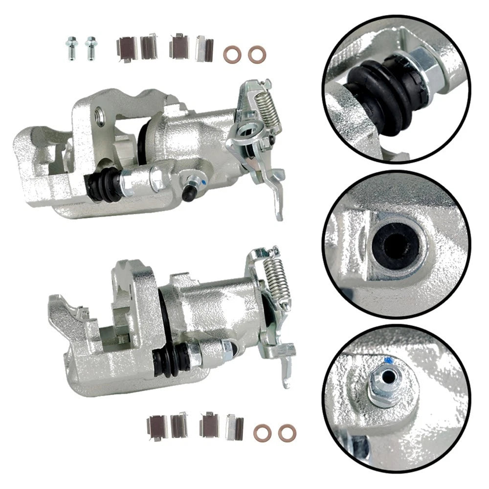 2X Rear Brake Calipers with Bracket for Dodge Journey (2009–2012)