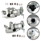 2X Rear Brake Calipers with Bracket for Dodge Journey (2009–2012)
