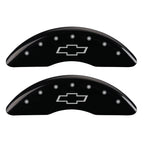 Black Bowtie Caliper Covers for 2016-2024 Chevy Camaro SS by MGP